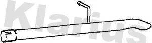 KLARIUS KLARIUS FE940C Klarius Rear Exhaust Pipe For Ford Transit 