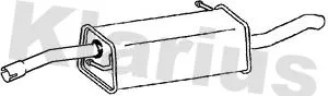 KLARIUS KLARIUS FE949M Rear Muffler Exhaust Silencer Back Box Fits Ford Fusion 
