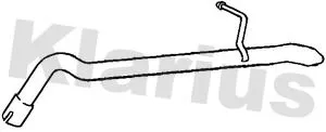 Klarius Rear Exhaust Pipe For Ford Transit Connect