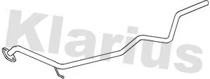 Klarius Centre Exhaust Pipe For Ford Fiesta Fusion
