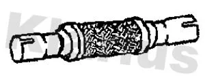 KLARIUS KLARIUS FRP19C Exhaust Pipe, universal 