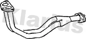 Klarius Front Exhaust Pipe For Fiat Panda