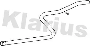 Klarius Centre Exhaust Pipe For Fiat Doblo
