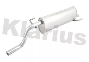 KLARIUS KLARIUS FT831P Rear Muffler Exhaust Silencer Back Box Fits Fiat Grande Punto Punto Punto Evo 