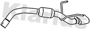 Klarius Rear Exhaust Pipe For Fiat 500