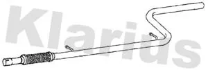 Klarius Centre Exhaust Pipe For Fiat Opel Vauxhall Combo Doblo