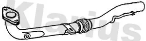 Klarius Front Exhaust Pipe For Fiat Jeep 500x Renegade