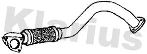 Klarius Front Exhaust Pipe For Opel Vauxhall Astra