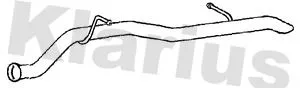 Klarius Rear Exhaust Pipe For Fiat Opel Renault Vauxhall Talento Trafic Vivaro
