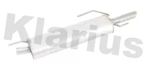 KLARIUS KLARIUS GM287E Rear Muffler Exhaust Silencer Back Box Fits Opel Vauxhall Astra 