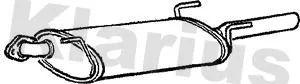 KLARIUS KLARIUS GM304E Rear Muffler Exhaust Silencer Back Box Fits Opel Vauxhall Vectra 