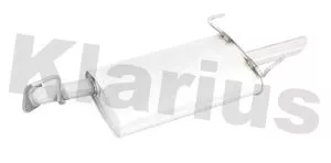 KLARIUS KLARIUS GM304E Rear Muffler Exhaust Silencer Back Box Fits Opel Vauxhall Vectra 