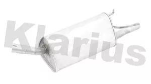KLARIUS KLARIUS GM306C Rear Muffler Exhaust Silencer Back Box Fits Opel Vauxhall Corsa 