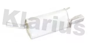 KLARIUS KLARIUS GM392B Rear Muffler Exhaust Silencer Back Box Fits Opel Vauxhall Corsa 