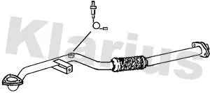 Klarius Centre Exhaust Pipe For Opel Vauxhall Vectra