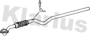 Klarius Centre Exhaust Pipe For Opel Vauxhall Astra Zafira