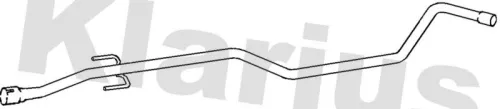 Klarius Centre Exhaust Pipe For Opel Vauxhall Corsa Corsavan Tigra