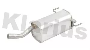 KLARIUS KLARIUS GM475D Rear Muffler Exhaust Silencer Back Box Fits Opel Vauxhall Astra 