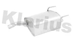 KLARIUS KLARIUS GM477B Rear Muffler Exhaust Silencer Back Box Fits Opel Vauxhall Vectra 