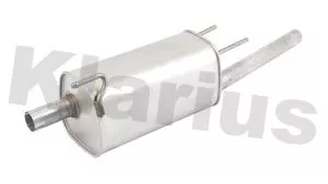 KLARIUS KLARIUS GM501P Rear Muffler Exhaust Silencer Back Box Fits Opel Vauxhall Combo 