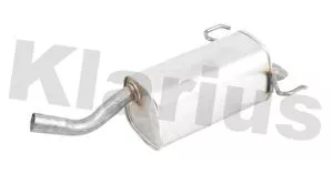 KLARIUS KLARIUS GM515V Rear Muffler Exhaust Silencer Back Box Fits Opel Vauxhall Zafira Zafira / Zafira Family 