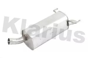KLARIUS KLARIUS GM516T Rear Muffler Exhaust Silencer Back Box Fits Opel Vauxhall Zafira Zafira / Zafira Family 