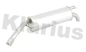 KLARIUS KLARIUS GM560D Rear Muffler Exhaust Silencer Back Box Fits Opel Vauxhall Corsa 