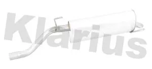 KLARIUS KLARIUS GM570M Rear Muffler Exhaust Silencer Back Box Fits Opel Vauxhall Corsa 