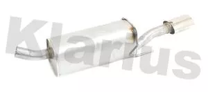 KLARIUS KLARIUS GM594D Rear Muffler Exhaust Silencer Back Box Fits Opel Vauxhall Astra 