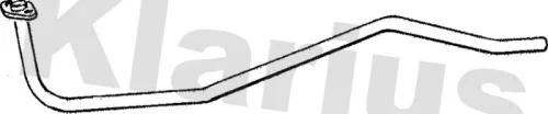 Klarius Front Exhaust Pipe For Opel Vauxhall Corsa Nova
