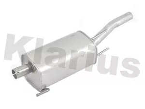 KLARIUS KLARIUS GM628D Rear Muffler Exhaust Silencer Back Box Fits Opel Vauxhall Combo 