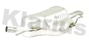 KLARIUS KLARIUS GM642H Rear Muffler Exhaust Silencer Back Box Fits Opel Vauxhall Zafira 