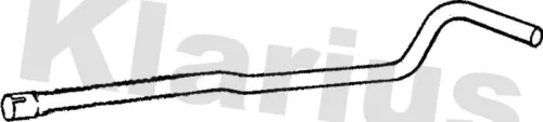Klarius Centre Exhaust Pipe For Opel Vauxhall Astra