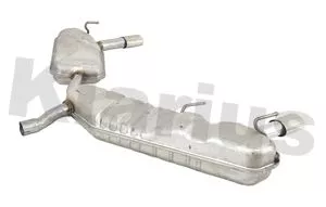 KLARIUS KLARIUS GM702V Rear Muffler Exhaust Silencer Back Box Fits Opel Vauxhall Meriva Signum 