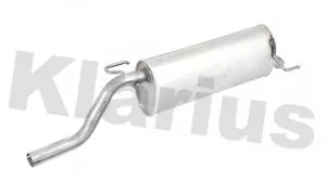 KLARIUS KLARIUS GM734X Rear Muffler Exhaust Silencer Back Box Fits Opel Vauxhall Corsa Corsavan 
