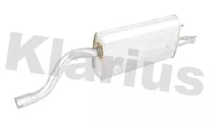 KLARIUS KLARIUS GM741L Rear Muffler Exhaust Silencer Back Box Fits Opel Vauxhall Meriva 