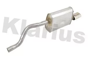 KLARIUS KLARIUS GM748C Rear Muffler Exhaust Silencer Back Box Fits Opel Vauxhall Meriva 