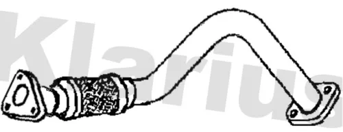 Klarius Front Exhaust Pipe For Opel Vauxhall Mokka / Mokka X