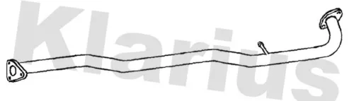 Klarius Centre Exhaust Pipe For Opel Vauxhall Antara