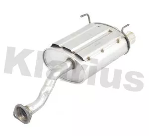 KLARIUS KLARIUS HA331L Rear Muffler Exhaust Silencer Back Box Fits Honda Civic 