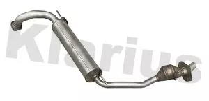 KLARIUS KLARIUS HA383K Rear Muffler Exhaust Silencer Back Box Fits Honda Civic 