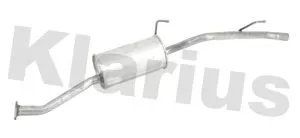 KLARIUS KLARIUS HA391A Rear Muffler Exhaust Silencer Back Box Fits Honda Logo 