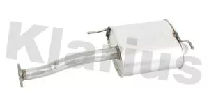 KLARIUS KLARIUS HA396Q Rear Muffler Exhaust Silencer Back Box Fits Honda Fr-v 