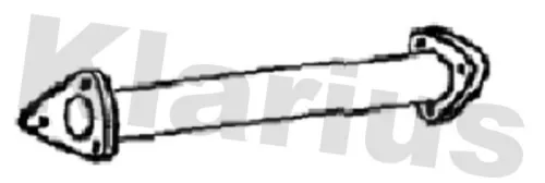 Klarius Centre Exhaust Pipe For Honda Cr-v