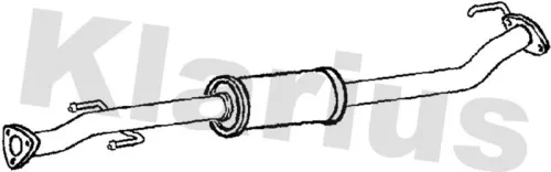 Klarius Centre Exhaust Pipe For Honda Cr-v