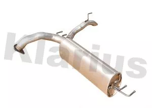 KLARIUS KLARIUS HA478W Rear Muffler Exhaust Silencer Back Box Fits Honda Civic 