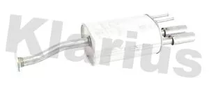 KLARIUS KLARIUS HA497T Rear Muffler Exhaust Silencer Back Box Fits Honda Civic 