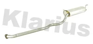 KLARIUS KLARIUS HY107J Rear Muffler Exhaust Silencer Back Box Fits Hyundai Santa Fé 
