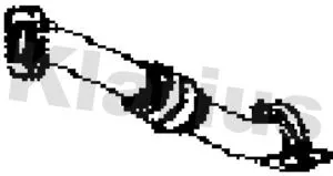 Klarius Front Exhaust Pipe For Hyundai I20