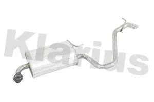 KLARIUS KLARIUS HY229E Rear Muffler Exhaust Silencer Back Box Fits Hyundai I30 